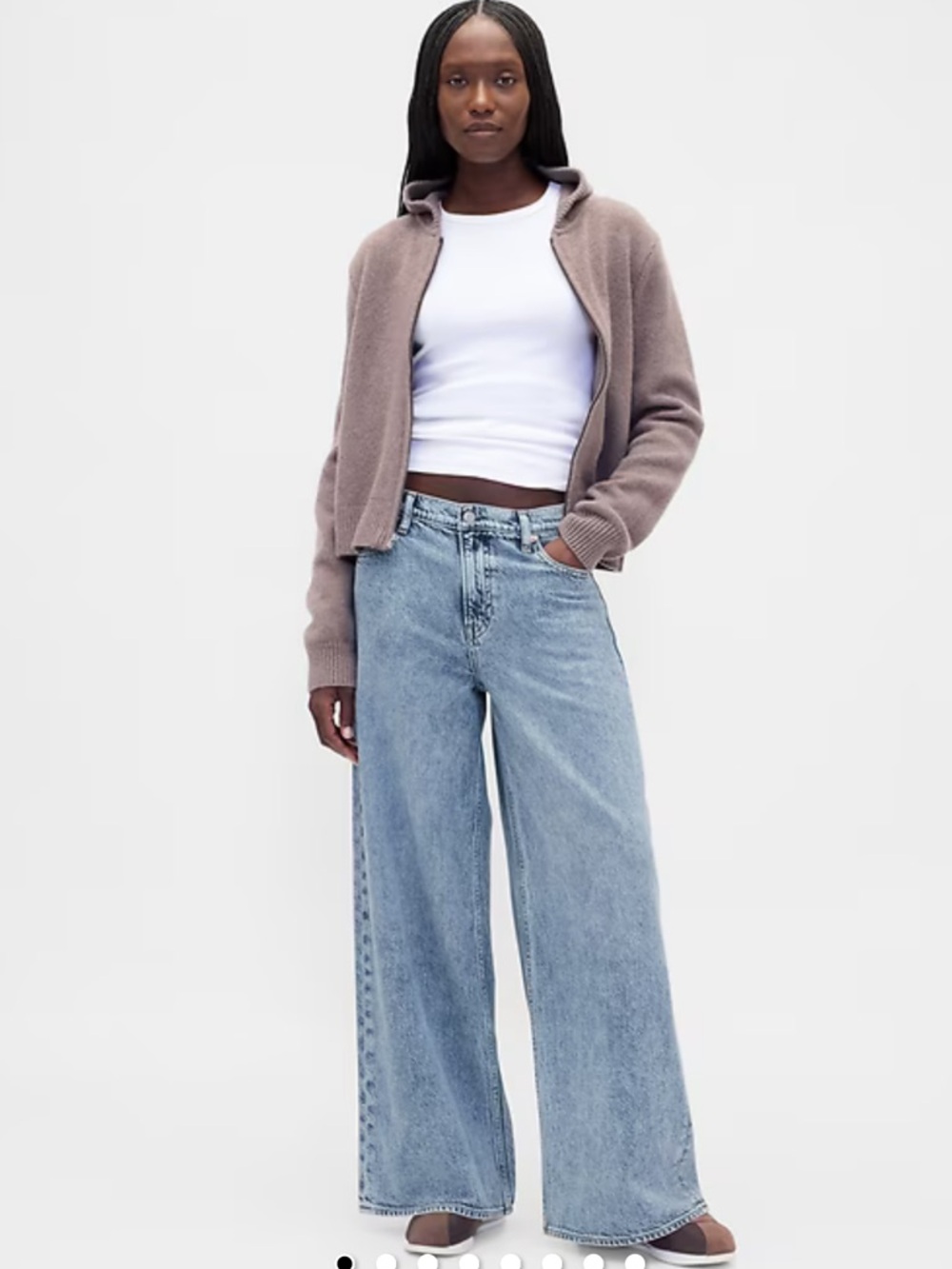GAP Soft Baggy Light Blue Jeans